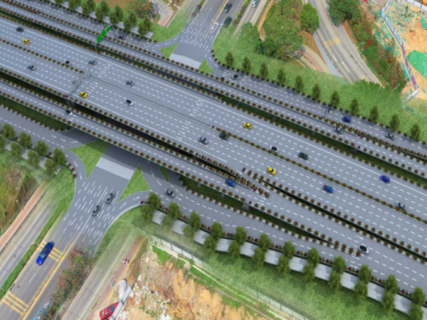 BIM技術在梅觀高速清湖南段市政道路工程中的應用